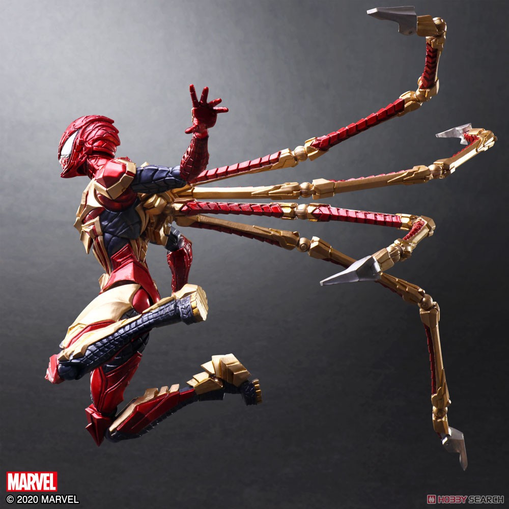 MARVEL UNIVERSE VARIANT BRING ARTS DESIGNED BY TETSUYA NOMURA スパイダーマン (完成品) 商品画像5