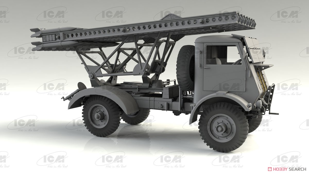 BM-13-16 on W.O.T. 8 Chassis WWII Soviet MLRS (Plastic model) その他の画像3