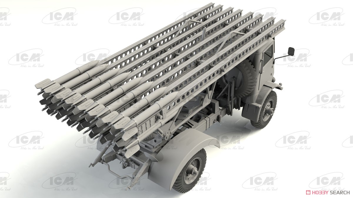 BM-13-16 on W.O.T. 8 Chassis WWII Soviet MLRS (Plastic model) その他の画像5