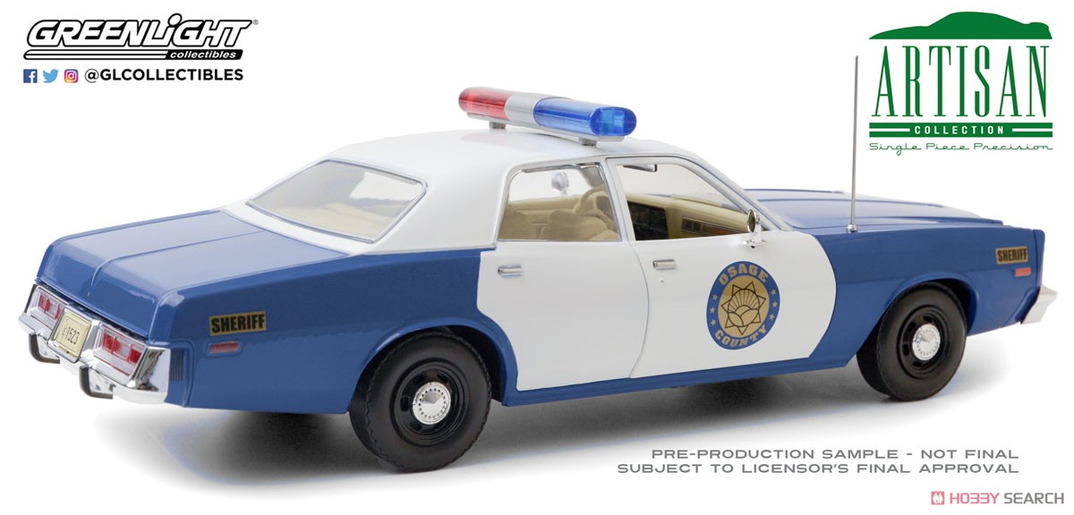 Artisan Collection - 1975 Plymouth Fury - Osage County Sheriff (Diecast Car) Item picture2