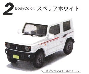 1/64 Jimny JB64 Collection (White Heritege) (Toy)