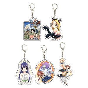 Acrylic Key Ring [Fairy Tail] 01 Box (Set of 5) (Anime Toy)