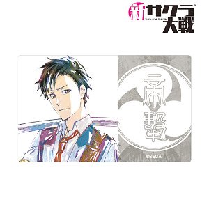 Project Sakura Wars Seijuro Kamiyama Ani-Art Card Sticker (Anime Toy)