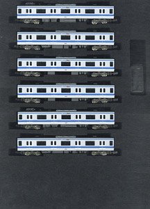 Seibu Series 20000 (Ikebukuro Line, 20102 Formation, White Light) Additional Six Middle Car Set (without Motor) (Add-on 6-Car Set) (Pre-colored Completed) (Model Train)
