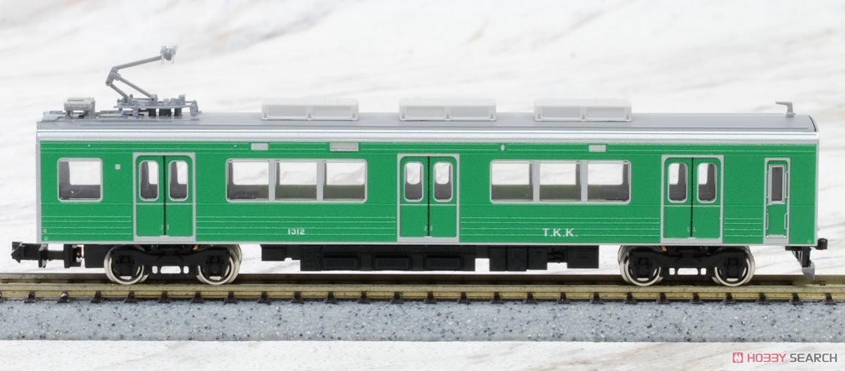 東急電鉄 1000系 1013編成 (緑の電車) 3輛編成セット (動力付き) (3両セット) (塗装済み完成品) (鉄道模型) 商品画像6