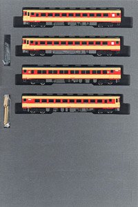 Series KIHA58 (Panoramic Window) Four Car Set (4-Car Set) (Model Train)
