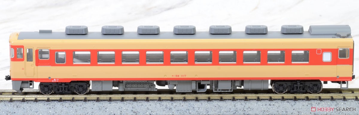 キハ58系 (パノラミックウインドウ) 4両セット (4両セット) (鉄道模型) 商品画像2