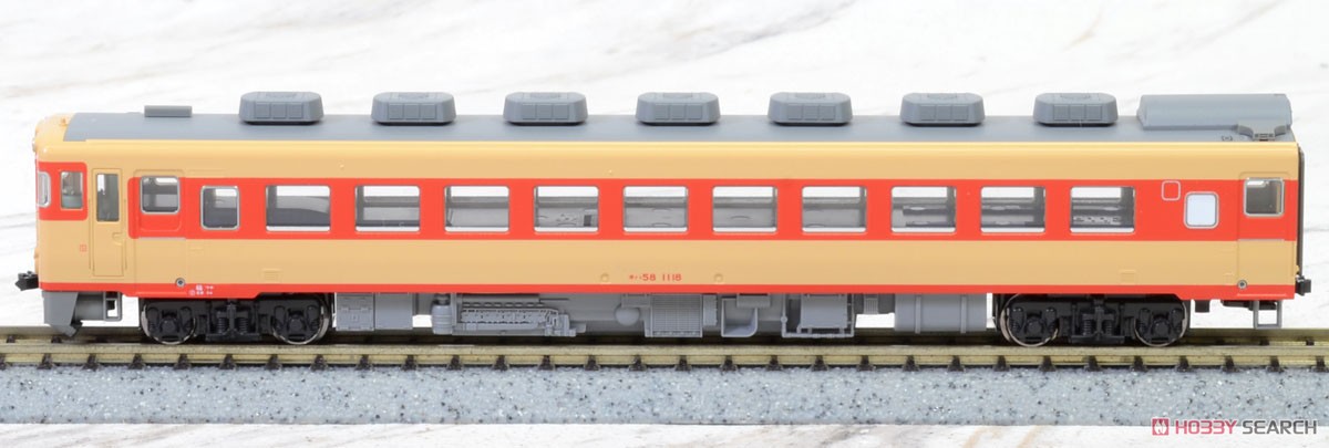 キハ58系 (パノラミックウインドウ) 4両セット (4両セット) (鉄道模型) 商品画像5