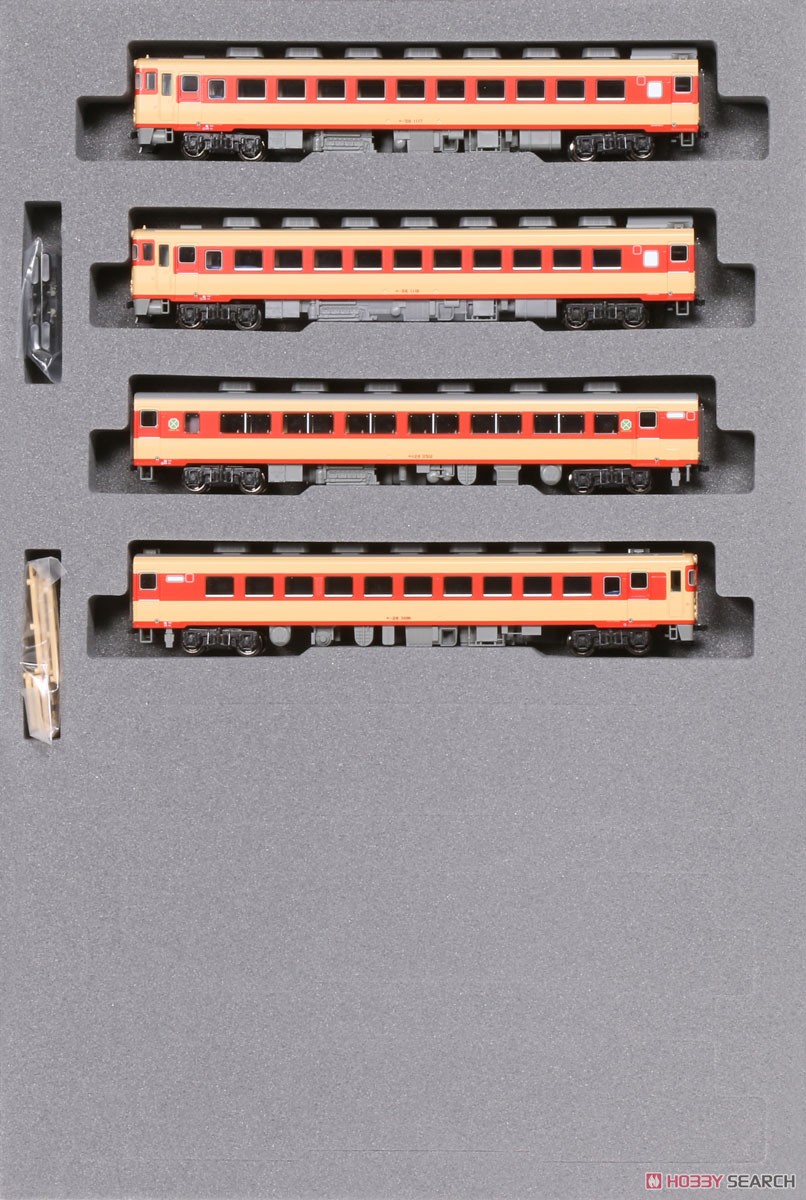 キハ58系 (パノラミックウインドウ) 4両セット (4両セット) (鉄道模型) 商品画像8