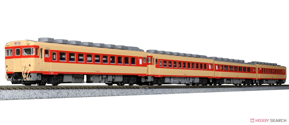 キハ58系 (パノラミックウインドウ) 4両セット (4両セット) (鉄道模型) 商品画像9