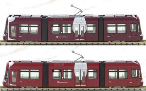 【特別企画品】 広島電鉄 1000形 ＜PICCOLO＞ ＜PICCOLA＞ 2両セット (2両セット) (鉄道模型)