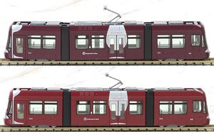 [Limited Edition] Hiroshima Electric Railway Type 1000 `Piccolo` `Piccola` Two Car Set (2-Car Set) (Model Train)