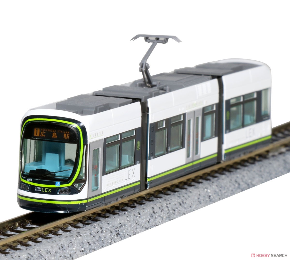 広島電鉄 1000形 ＜グリーンムーバーLEX＞ (鉄道模型) 商品画像5
