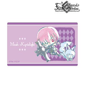 Fate/Grand Order Design Produced by Sanrio Mash Kyrielight Ani-Art Card Sticker (Anime Toy)