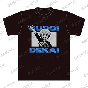 Uzaki-chan Wants to Hang Out! Foil Print T-Shirt (L) (Anime Toy)