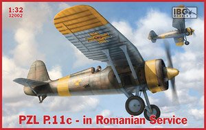 PZL P.11c in Romanian Service (Plastic model)