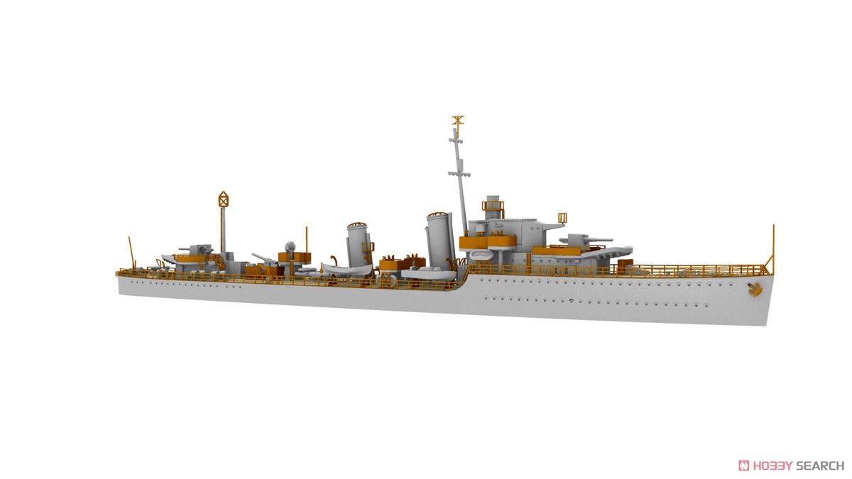英・H級駆逐艦・ハーヴェスターH-19・英海軍1943年 (プラモデル) その他の画像9