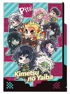 Pita! Deformed Demon Slayer: Kimetsu no Yaiba 3 Pocket Clear File Vol.3 (Anime Toy)