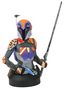 Star Wars Rebels/ Sabine Wren 1/6 Bust (Completed)