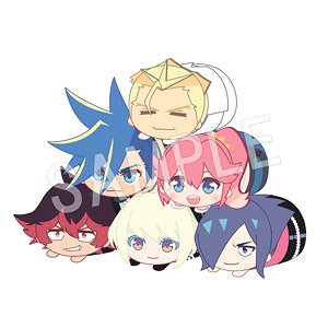 Promare Mochikororin Plush Mascot (Set of 6) (Anime Toy)