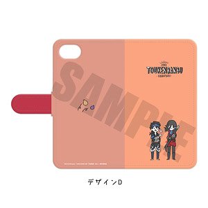 Zoku [Touken Ranbu: Hanamaru] Notebook Type Smart Phone Case (iPhone5/5s/SE) PlayP-TD (Anime Toy)