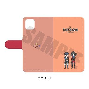 Zoku [Touken Ranbu: Hanamaru] Notebook Type Smart Phone Case (iPhone11) PlayP-TD (Anime Toy)