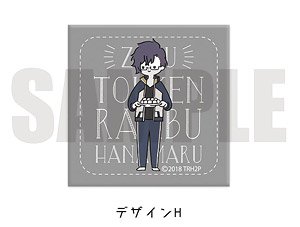 Zoku [Touken Ranbu: Hanamaru] Leather Badge (K) PlayP-TH Akashi Kuniyuki (Anime Toy)