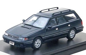 Subaru Legacy Touring Wagon GT (1989) Indigo Blue Metallic (Diecast Car)