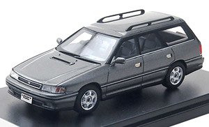 SUBARU LEGACY Touring Wagon GT (1989) ミディアムグレー・メタリック (ミニカー)