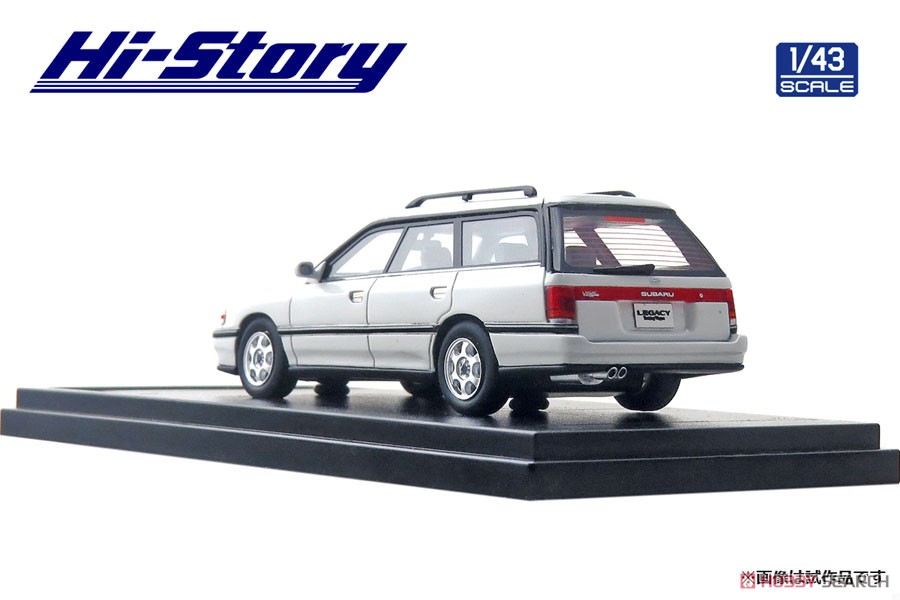 Subaru Legacy Touring Wagon GT (1989) Ceramic White (Diecast Car) Item picture4
