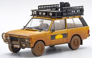 Range Rover `Camel Trophy` Sumatra 1981 Dirty ver. (Yellow) (Diecast Car)