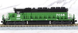 EMD SD40-2 Mid Cab Headlight BN Standard #7036 (Model Train)