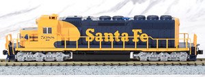 EMD SD40-2 Mid Nose Headlight AT&SF #5088 (Model Train)