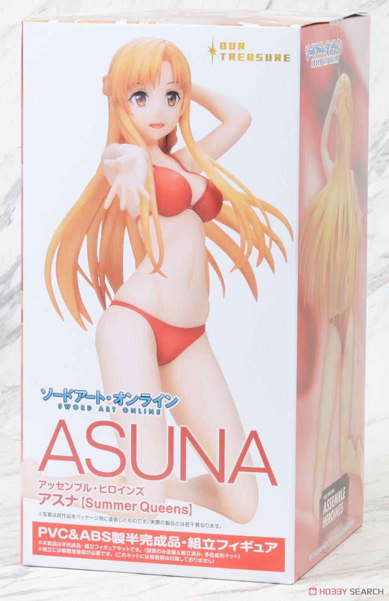 Assemble Heroines Asuna [Summer Queens] (Unassembled Kit) Package1