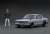 Nissan Skyline 2000 GT-R (KPGC10) Matsuda Street Silver with Mr.Matsuda (Diecast Car) Item picture1
