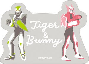 TIGER & BUNNY ステッカー ゆるパレット ワイルドタイガー&バーナビー (キャラクターグッズ)