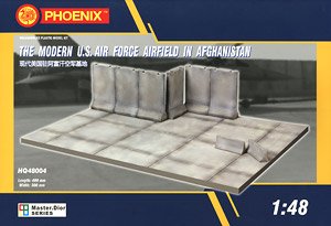 Modern U.S.Air Force Airfield in Afghanistan (30 x 40cm) (Plastic model)