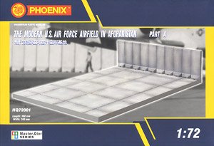 Modern U.S.Air Force Airfield in Afghanistan (30 x 20cm) (Plastic model)