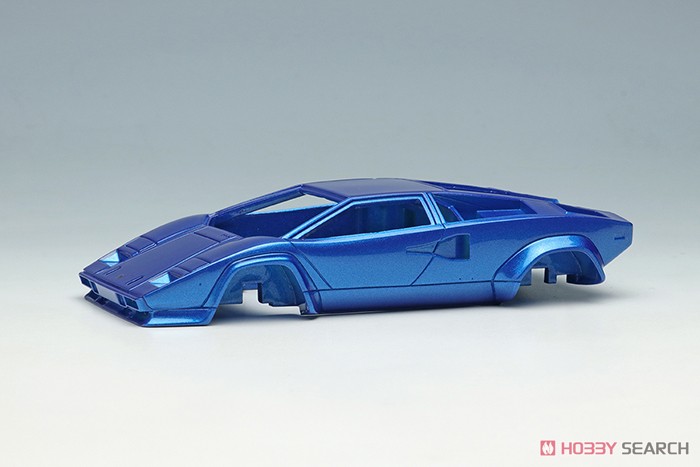 Lamborghini Countach LP400S U.S.Modification 1981 メタリックブルー (タンインテリア) (ミニカー) その他の画像2