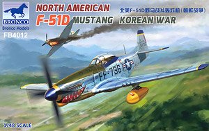 North American F-51D Mustang Korean War (Plastic model)