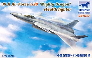 PLA Air Force J-20 `Mighty Dragon` Stealth Fighter (Plastic model)
