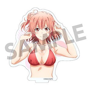 My Teen Romantic Comedy Snafu Series Acrylic Figure Yui Yuigahama Swimwear B Too! Ver. (Anime Toy)