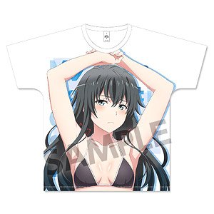 My Teen Romantic Comedy Snafu Series Full Graphic T-shirt Yukino Yukinoshita Swimwear B Too! Ver. L Size (Anime Toy)