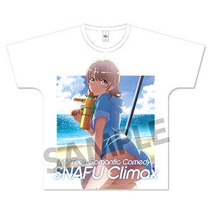 やはり俺の青春ラブコメはまちがっている。シリーズ フルグラフィックTシャツ 一色いろは 水着2019 完ver. Mサイズ (キャラクターグッズ)