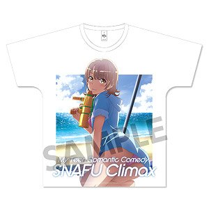 My Teen Romantic Comedy Snafu Series Full Graphic T-shirt Iroha Isshiki Swimwear 2019 Fin Ver. L Size (Anime Toy)
