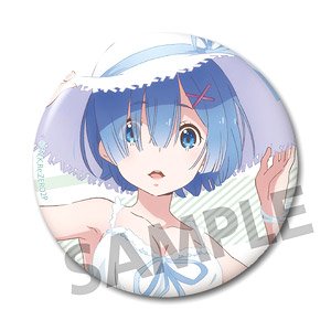 Re:Zero -Starting Life in Another World- 76mm Can Badge Rem One-piece Ver. (Anime Toy)