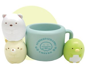 Sumikko Gurashi Seal Stand Cup (IKT-06) (Anime Toy)