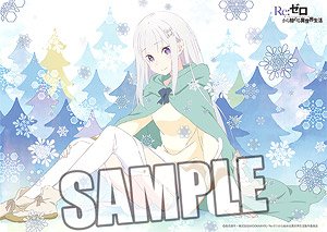 Character Universal Rubber Mat Re:Zero -Starting Life in Another World- [Emilia] (Anime Toy)