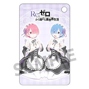 Re:Zero -Starting Life in Another World- Pass Case Rem & Ram Maid Ver. (Anime Toy)