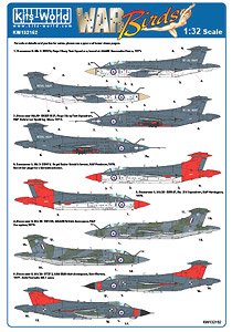 バッカニア S.Mk.2 Mk.2A Mk.2B デカールセット (デカール)